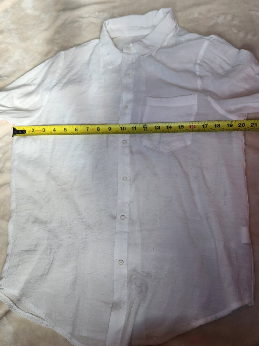 Women's Cotton Linen Long Sleeve Button Down - Picture 7 of 7